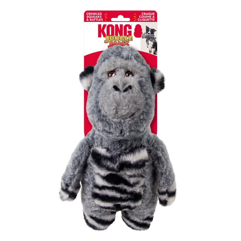 Kong Jungle Jamz Gorilla Dog Toy