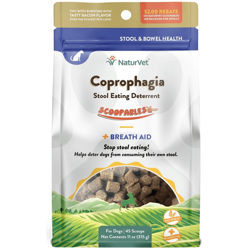 NaturVet Dog Scoopables Coprophagia