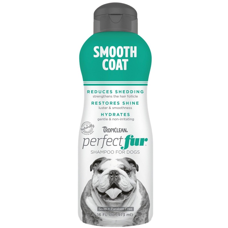 Tropiclean Perfect Fur Smooth Coat Dog Shampoo