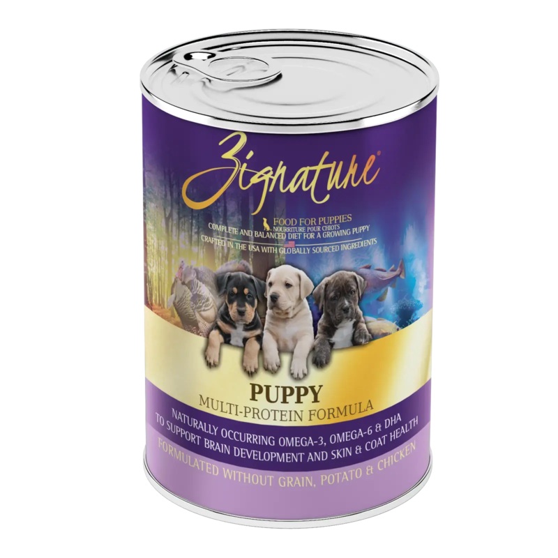 Zignature Canned Puppy Grain free Multi Protein Formula