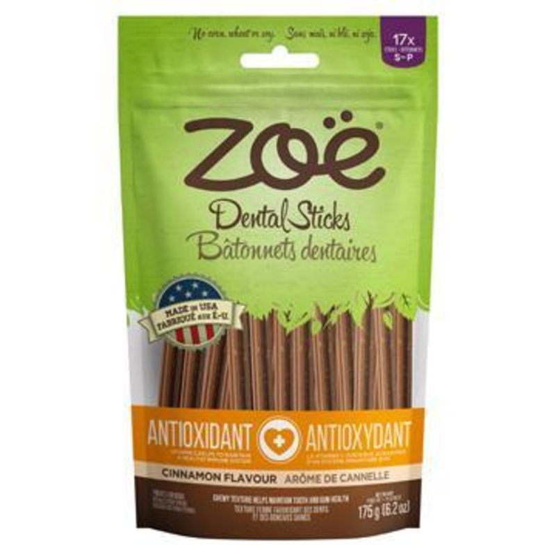 Zo Dental Sticks for Dogs Antioxidant Cinnamon Flavour