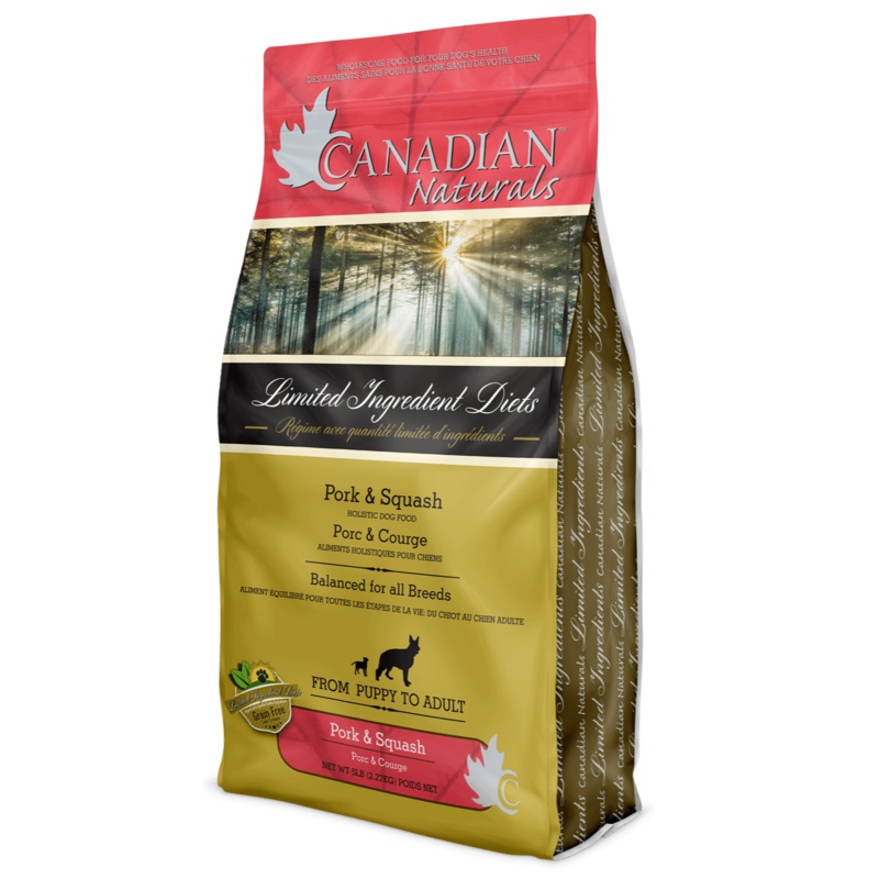 Canadian Naturals Dog Food L.I.D. Pork & Butternut Squash