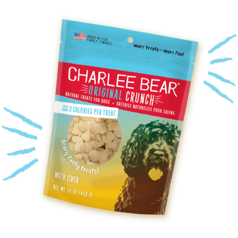 Charlee Bear Dog Treats With Liver