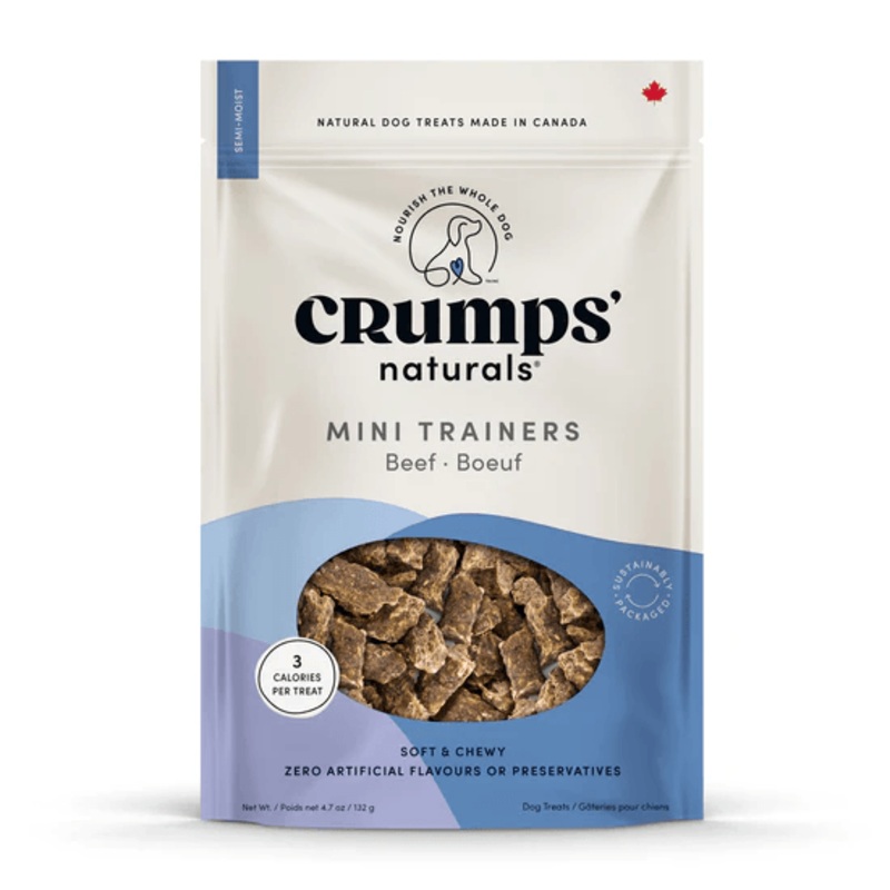 Crumps Naturals Semi Moist Beef Mini Trainers