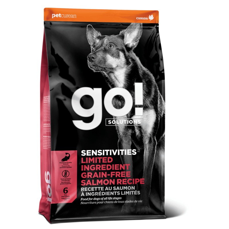 Go! Sensitivities Limited Ingredient Grain FreeSalmon recipe for dogs