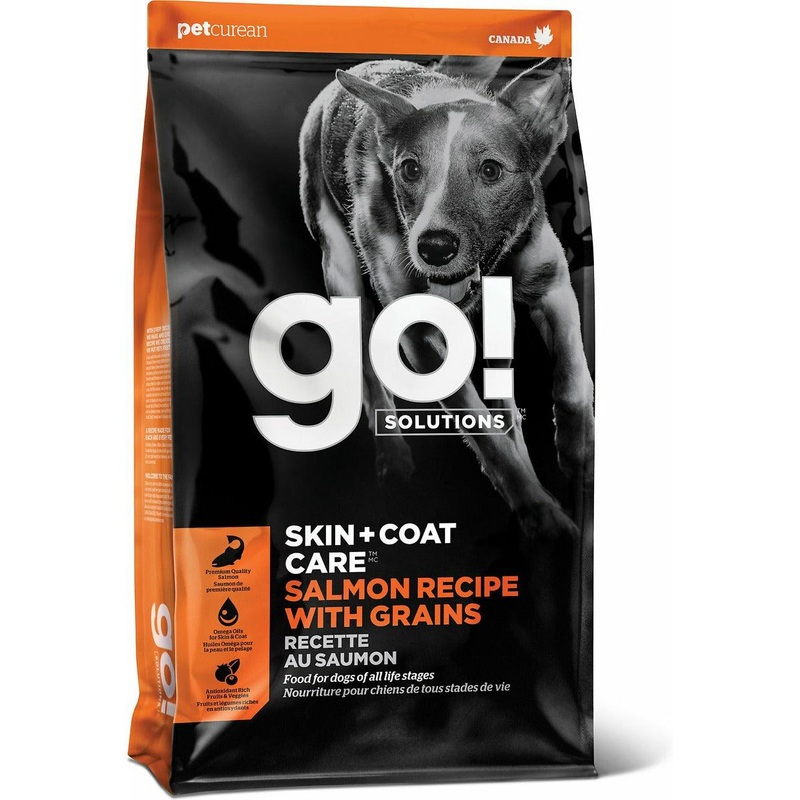 Go! Skin + Coat Care Salmon Recipe With Grains for dogs