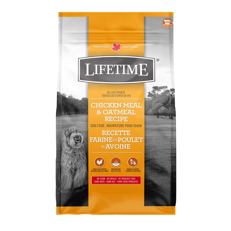 Lifetime All Life Stages Dog Food Chicken & Oatmeal