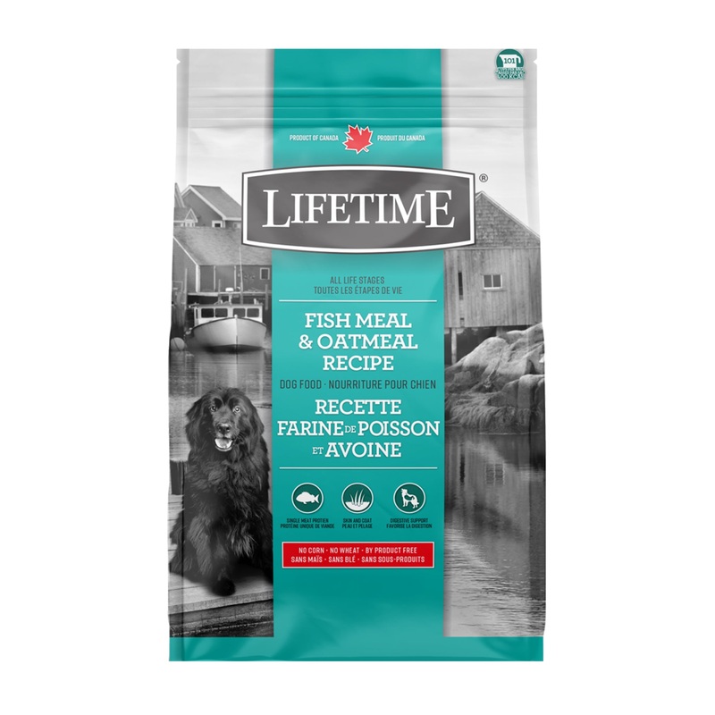 Lifetime All Life Stages Dog Food Fish & Oatmeal