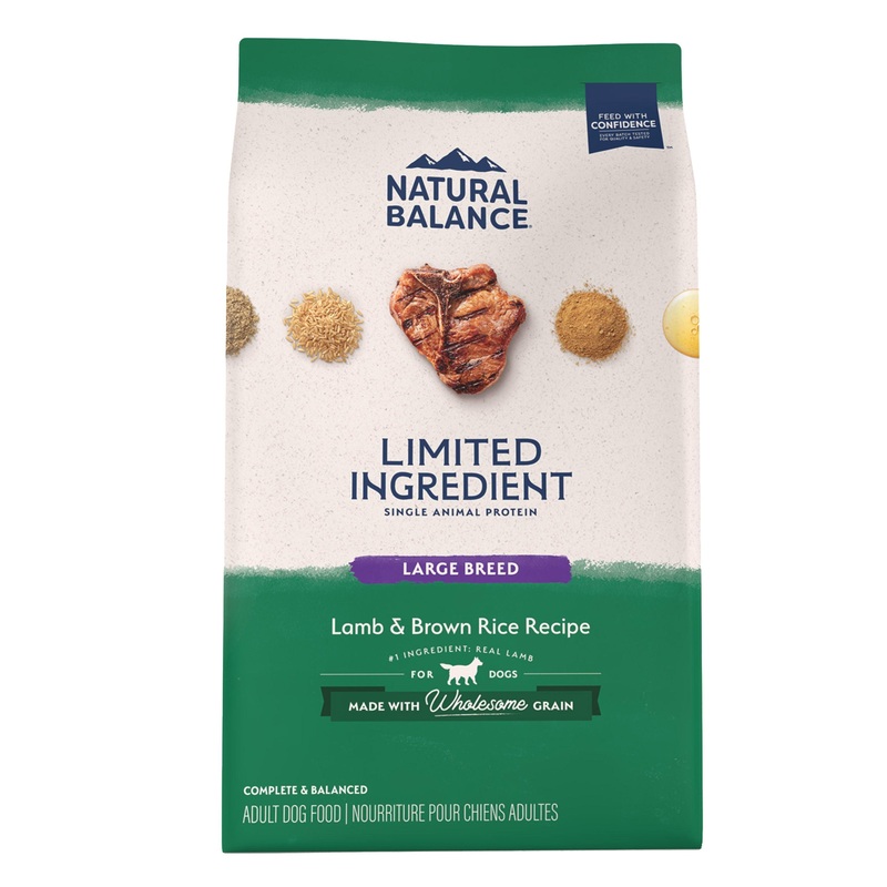 Natural Balance Limited Ingredient Large Breed Lamb & Rice Dog Food