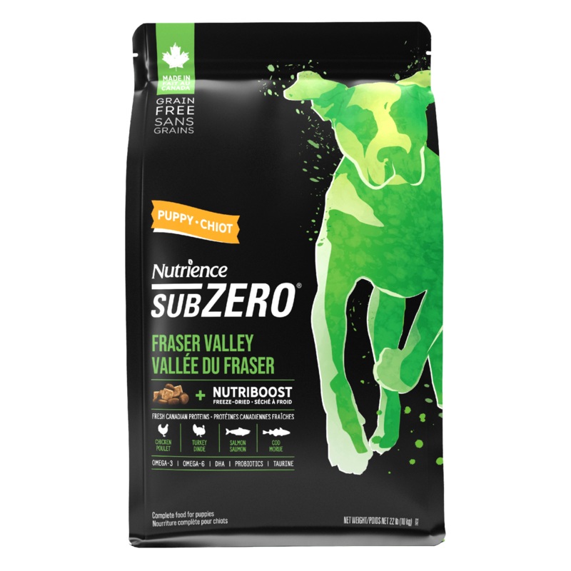 Nutrience Grain Free Puppy Food SubZero Fraser Valley