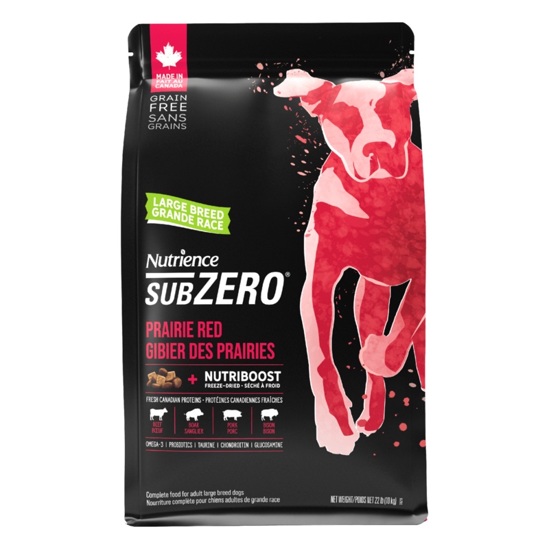 Nutrience SubZero Prairie Red Large Breed Grain Free Dog Food