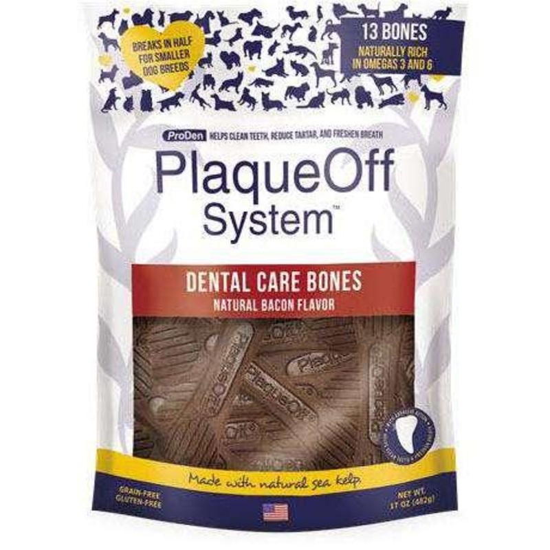 Plaque Off System Dental Bacon Bones