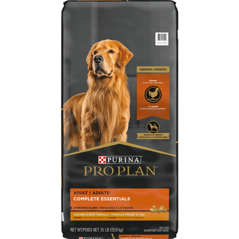 Purina Pro Plan High Protein Dog Food With Probiotics for Dogs Shredded Blend Chicken & Rice Formula