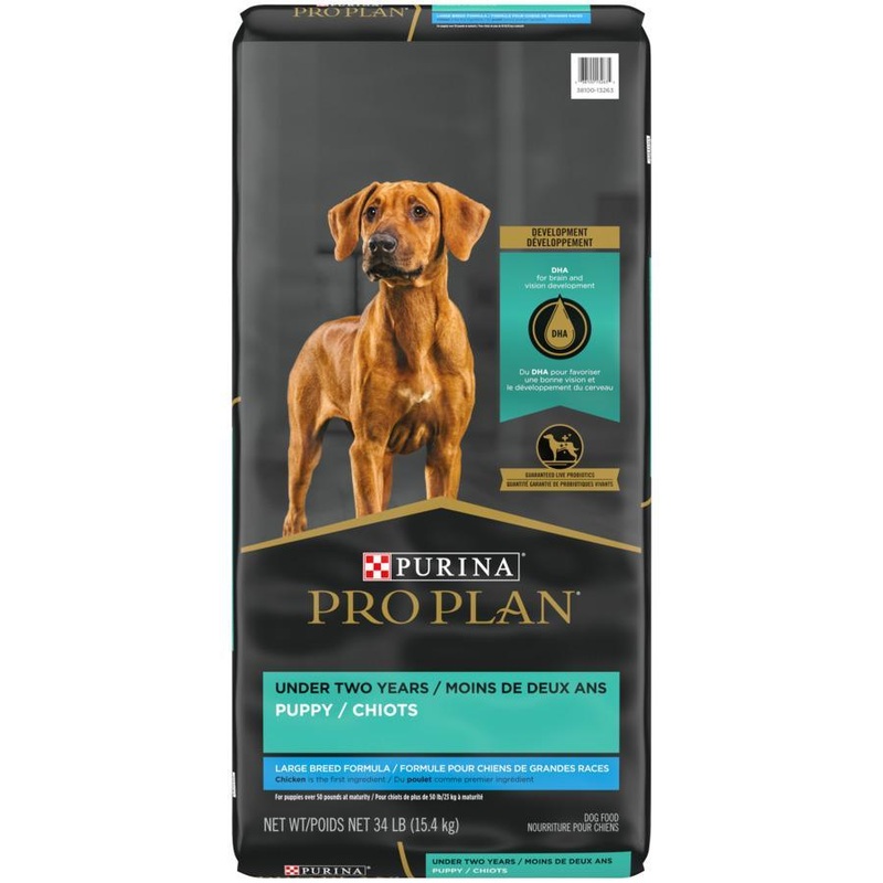 Purina Pro Plan Large Breed Dry Puppy Food Chicken & Rice Formula