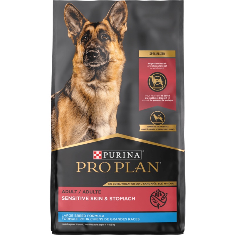 Purina Pro Plan Specialized Sensitive Skin & Stomach With Probiotics Large Breed Dry Dog Food