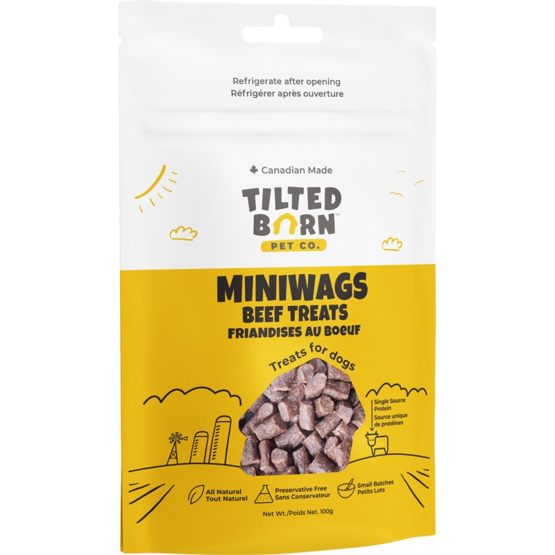 Tilted Barn MiniWags Canadian Beef Dog Treats