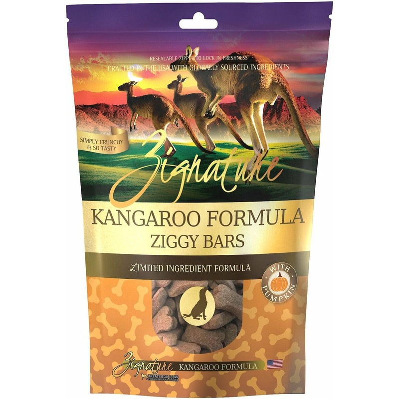 Zignature Kangaroo Formula Biscuit Treats for Dogs
