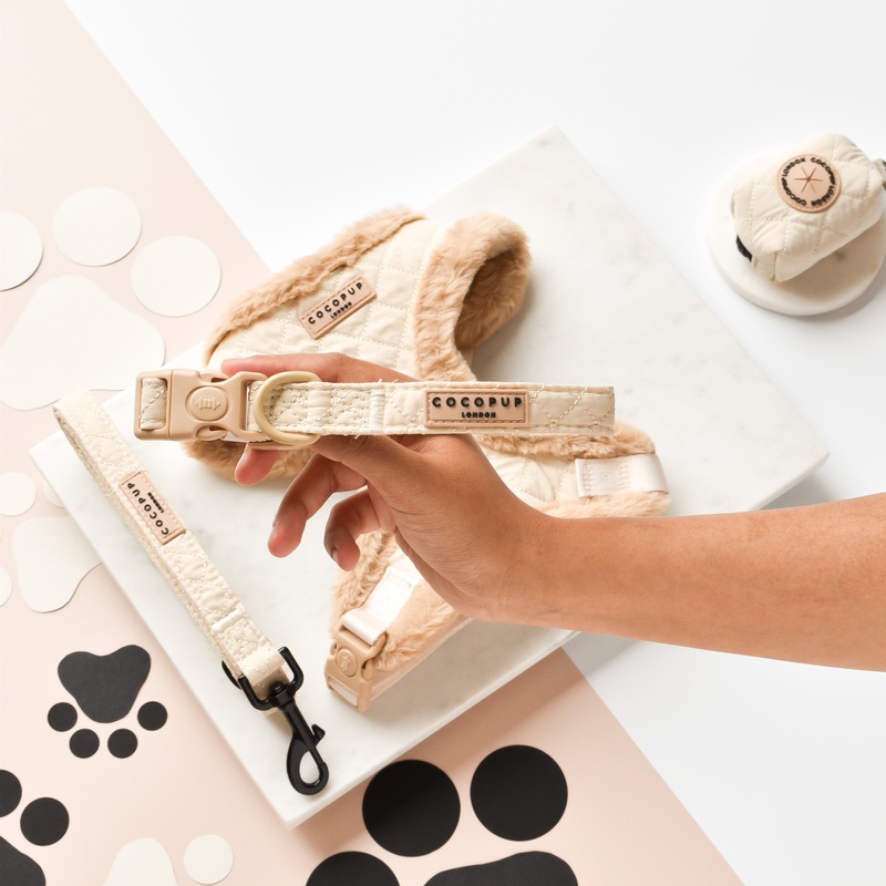Cream Quilted COLLAR