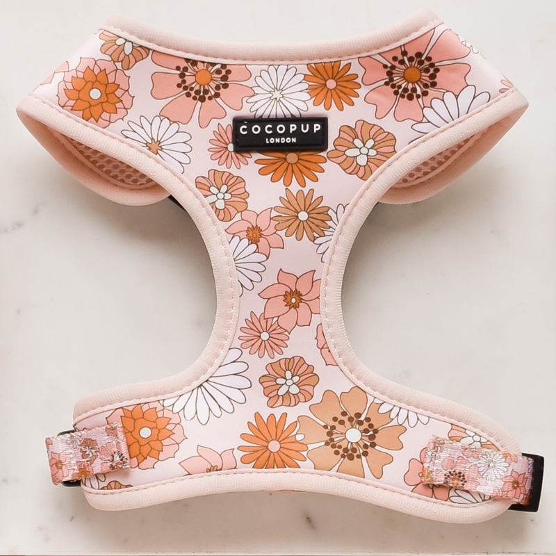 Groovy Florals Adjustable Neck HARNESS