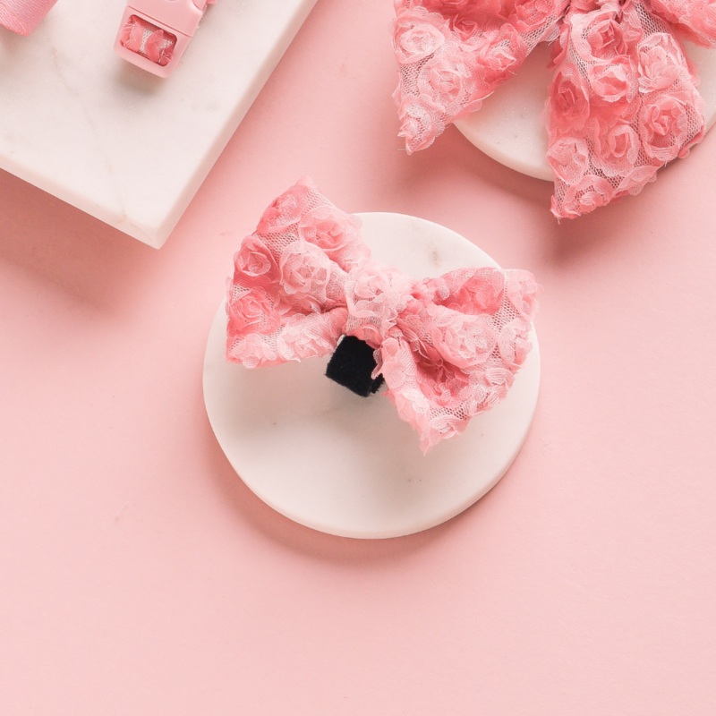 Peony Pup Bow Tie
