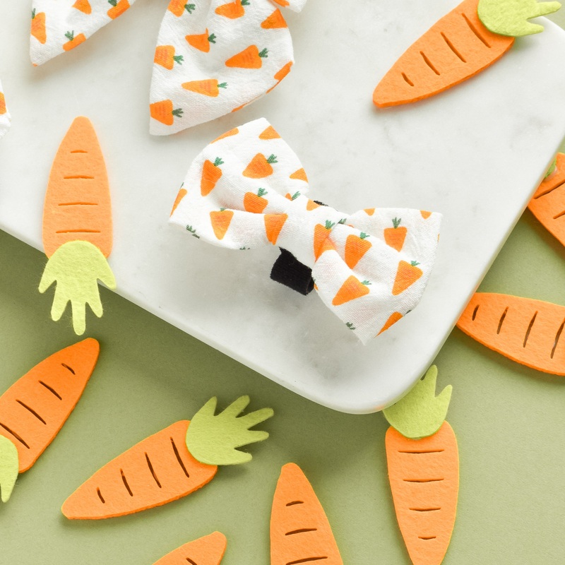 Easter Carrot Bow Tie