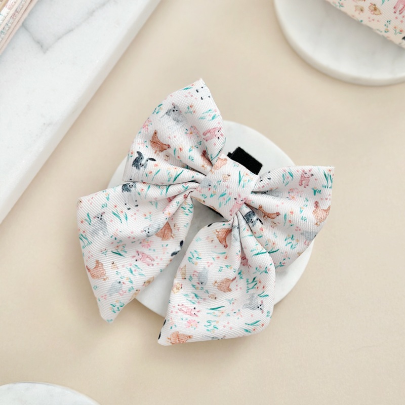 Farmyard Friends Sailor Bow Tie