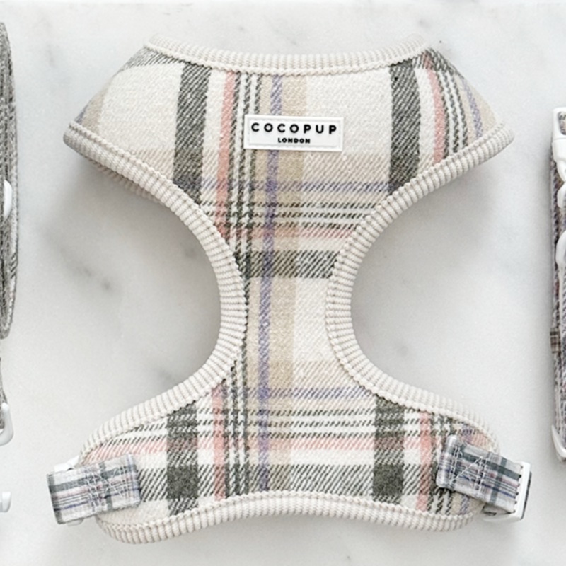 Spring Plaid Adjustable Neck HARNESS