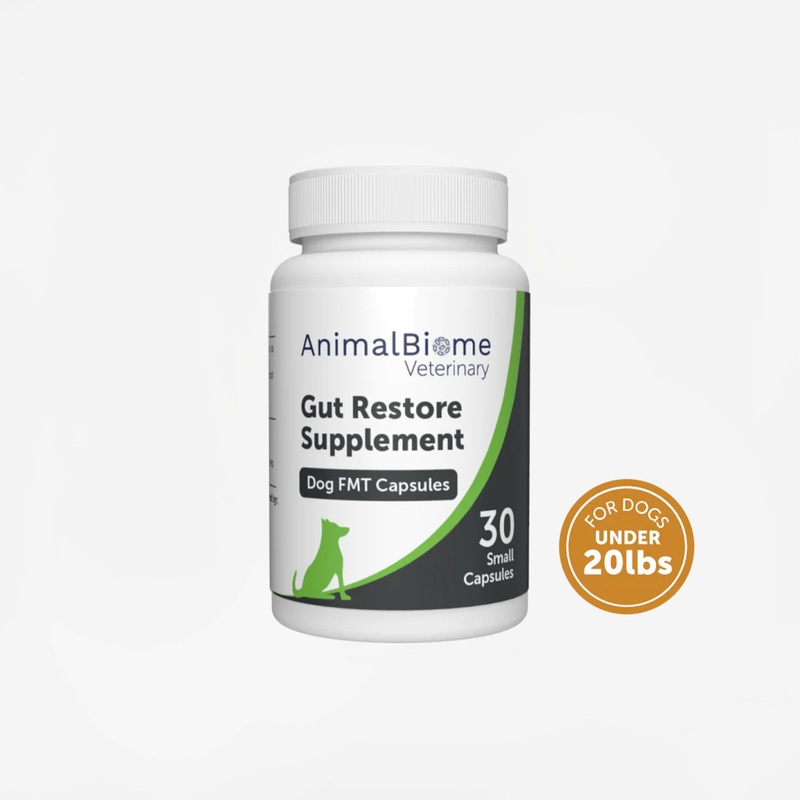 AnimalBiome FMT Gut Restore Capsules For Dogs (Under 20 Lbs)