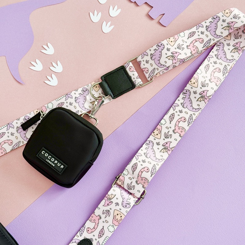 Bag Strap - Princess Dino