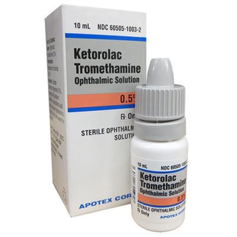 Ketorolac Ophthalmic Solution  (Rx)