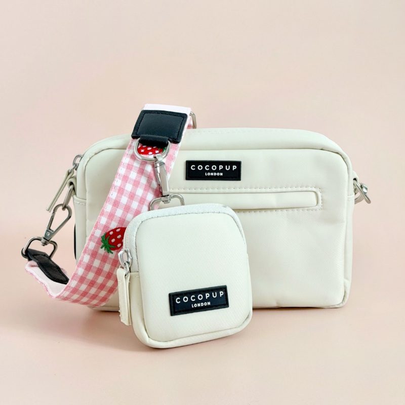 Luxe Dog Walking Bag Bundle - Strawberry Picnic Pup