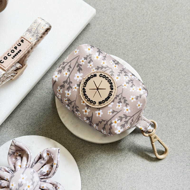 Nude Flowers Poop Bag Holder