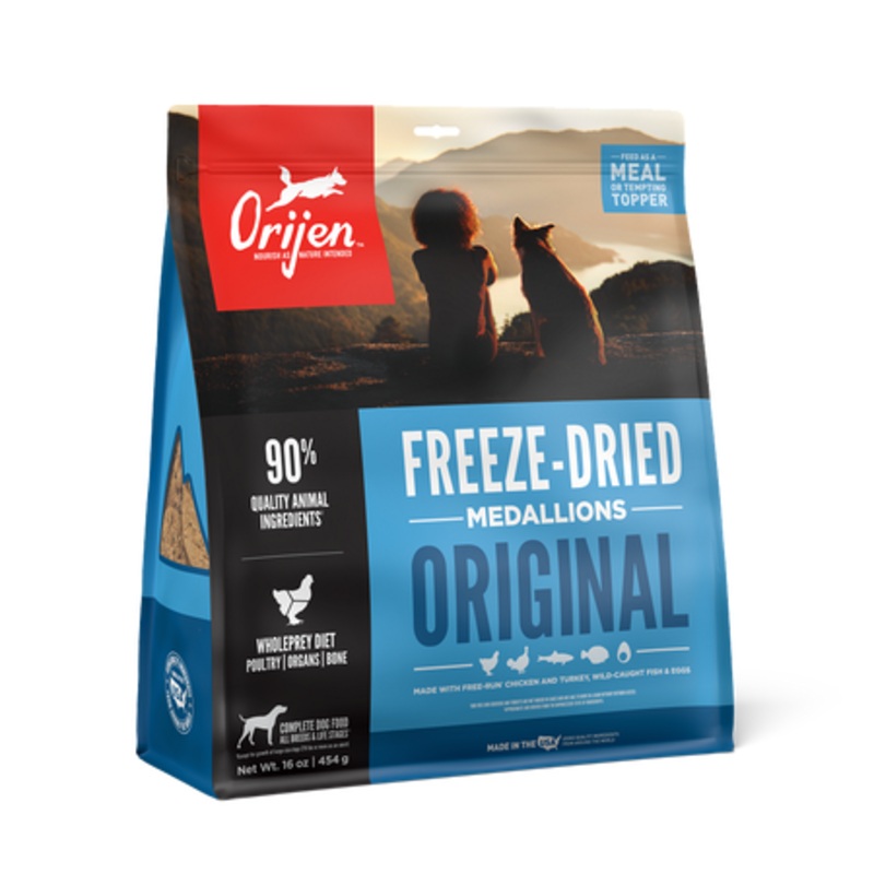 Orijen Original Freeze-Dried Dog Food Medallions