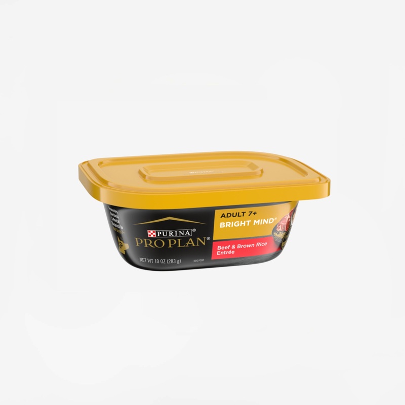Purina Pro Plan Bright Mind Adult 7+ Beef & Brown Rice