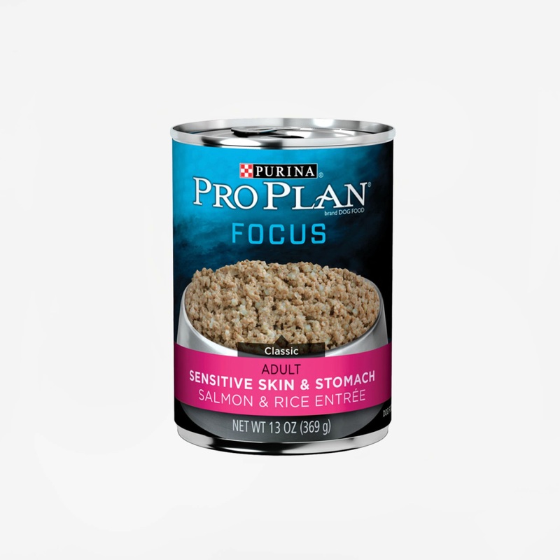 Purina Pro Plan Sensitive Skin & Stomach Salmon & Rice Entre Dog Food