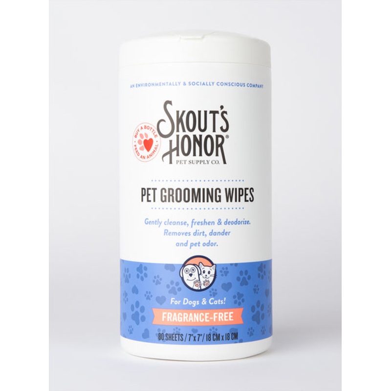 Skout's Honor Pet Grooming Wipes