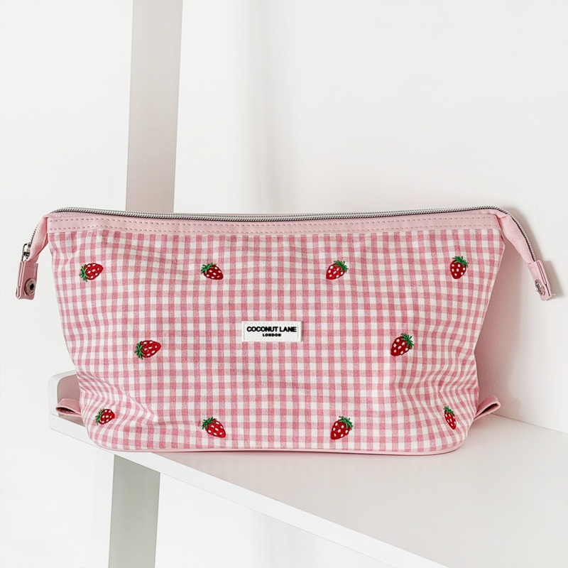 Strawberry Picnic Magic Lifestyle Pouch - By Coconut Lane