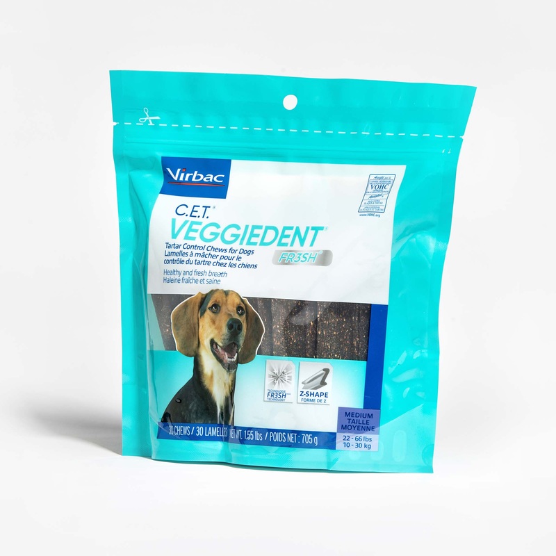C.E.T. VeggieDent Fr3sh Tartar Control Dog Chews