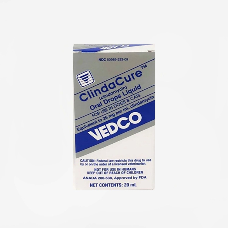 ClindaCure Oral Drops for Cats & Dogs (Rx)