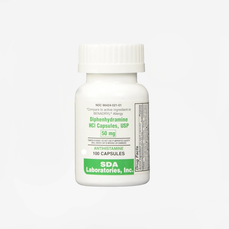 Diphenhydramine Capsules (Rx)