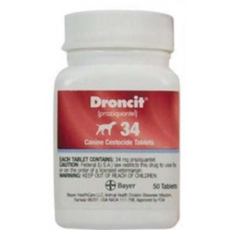 Droncit Canine Tablets (Rx)