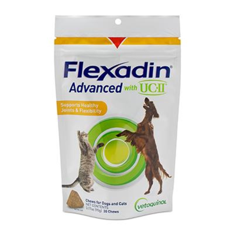 Flexadin Advanced Chews with UC-II for Cats & Dogs