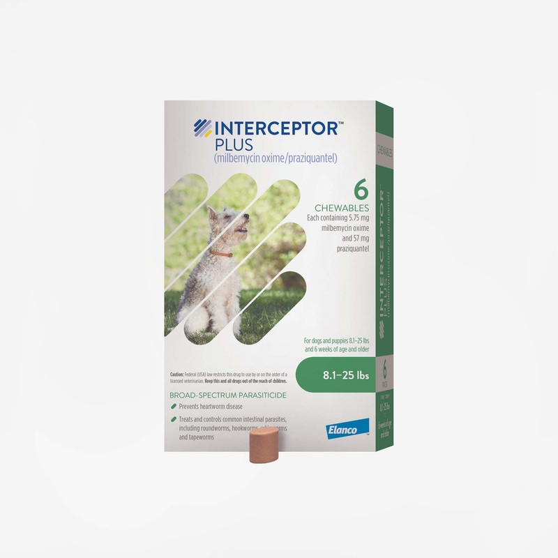 Interceptor Plus - 6 chews (Rx)
