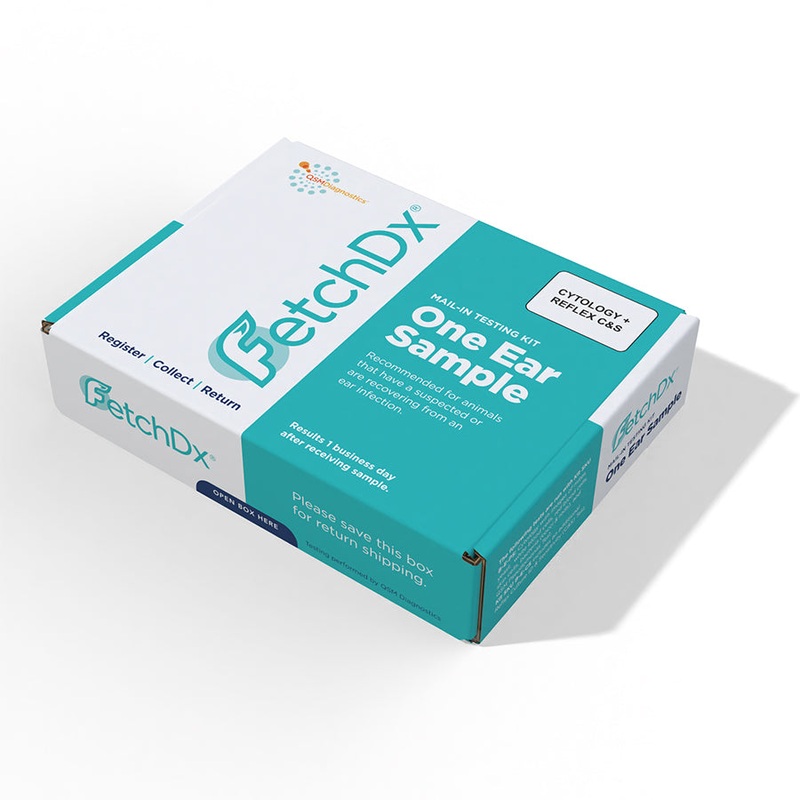 One Ear Cytology with Reflex Culture &  Sensitivity Kit