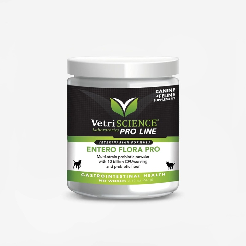 VetriScience Entero Flora Pro Probiotics for Dogs & Cats