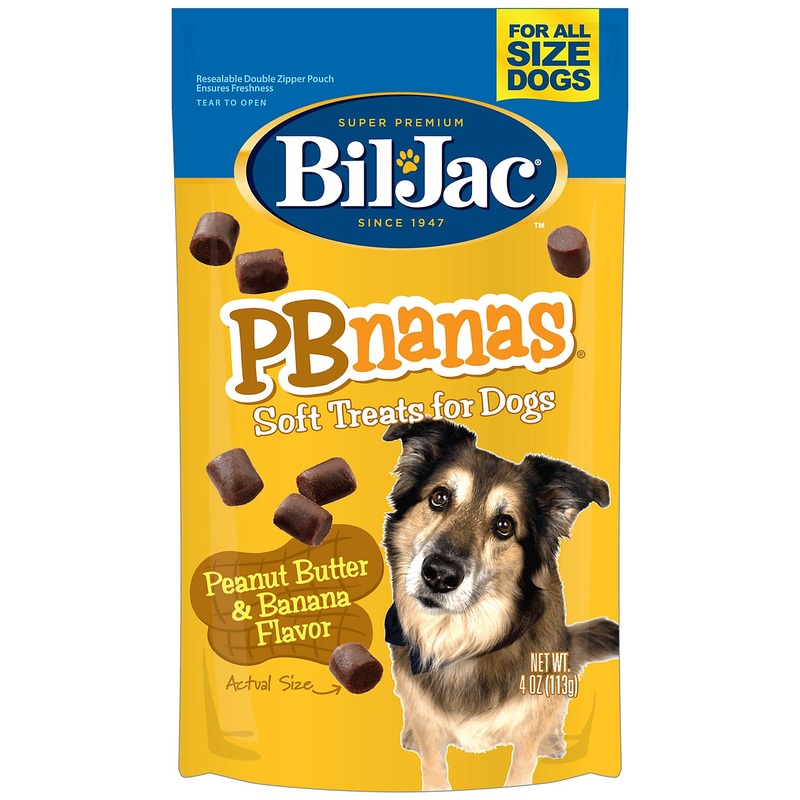 Bil-Jac PB-Nanas Dog Treats 4oz