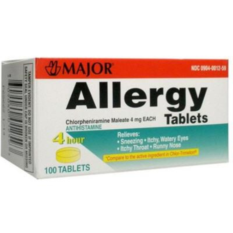 Chlorpheniramine Tablets (Rx)