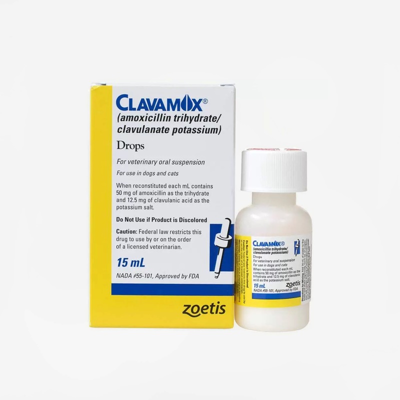 Clavamox (suspension) (Rx)