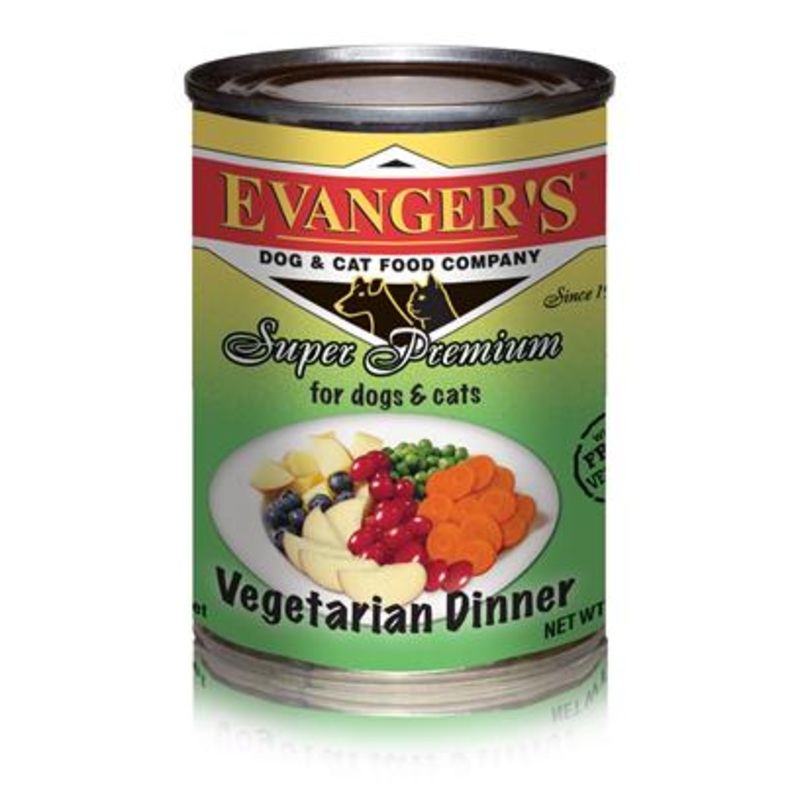 Evanger's Super Premium for Dogs and Cats Vegetaian Dinner,