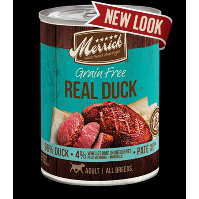 Merrick 12.7 oz Grain Free Real Duck Can
